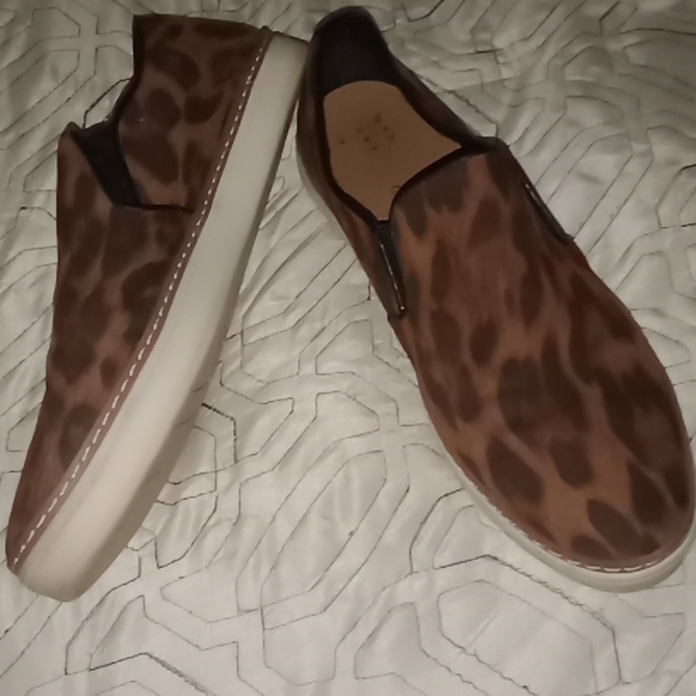 andeawy leopard print canvas shoes
